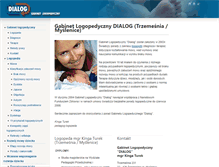 Tablet Screenshot of gabinet-logopedyczny.com